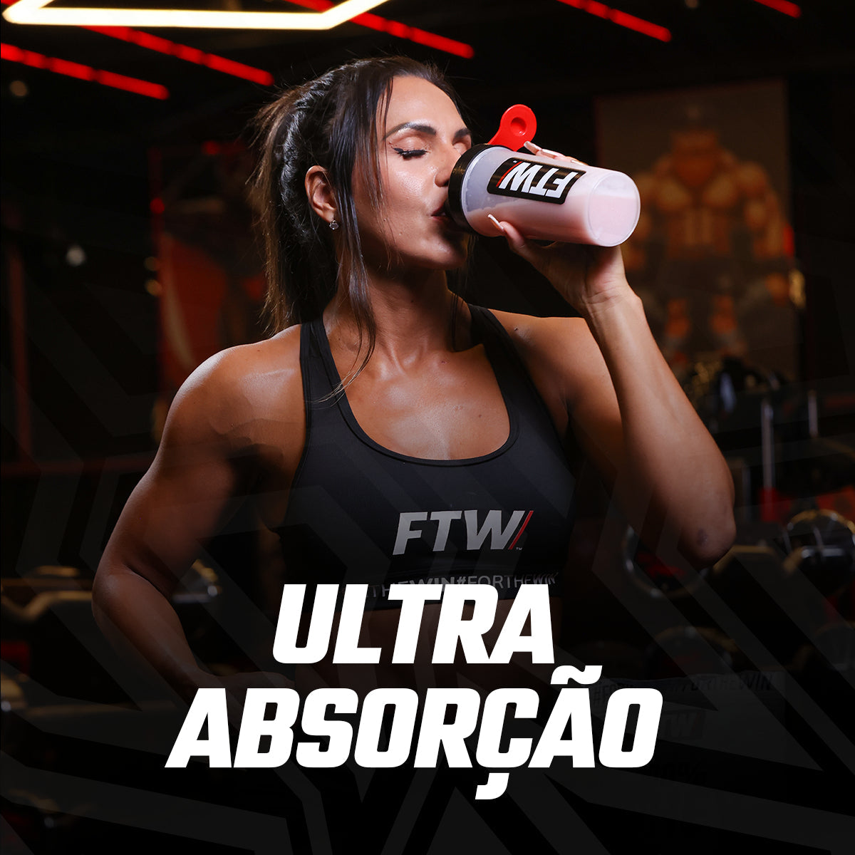 Whey Ultra Protein Pote 900g Sabor Baunilha FTW