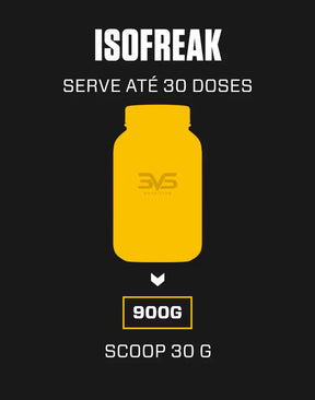 Whey Isolado Isofreak 900g Sabor: Baunilha - Fórmula Avançada Com 23g De Proteína Por Dose