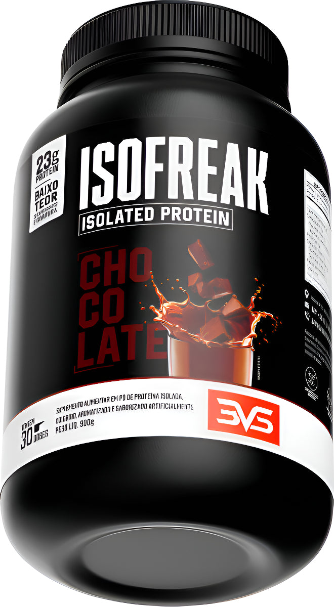 Whey Isolado Isofreak 900g Sabor: Chocolate - Fórmula Avançada Com 23g De Proteína Por Dose